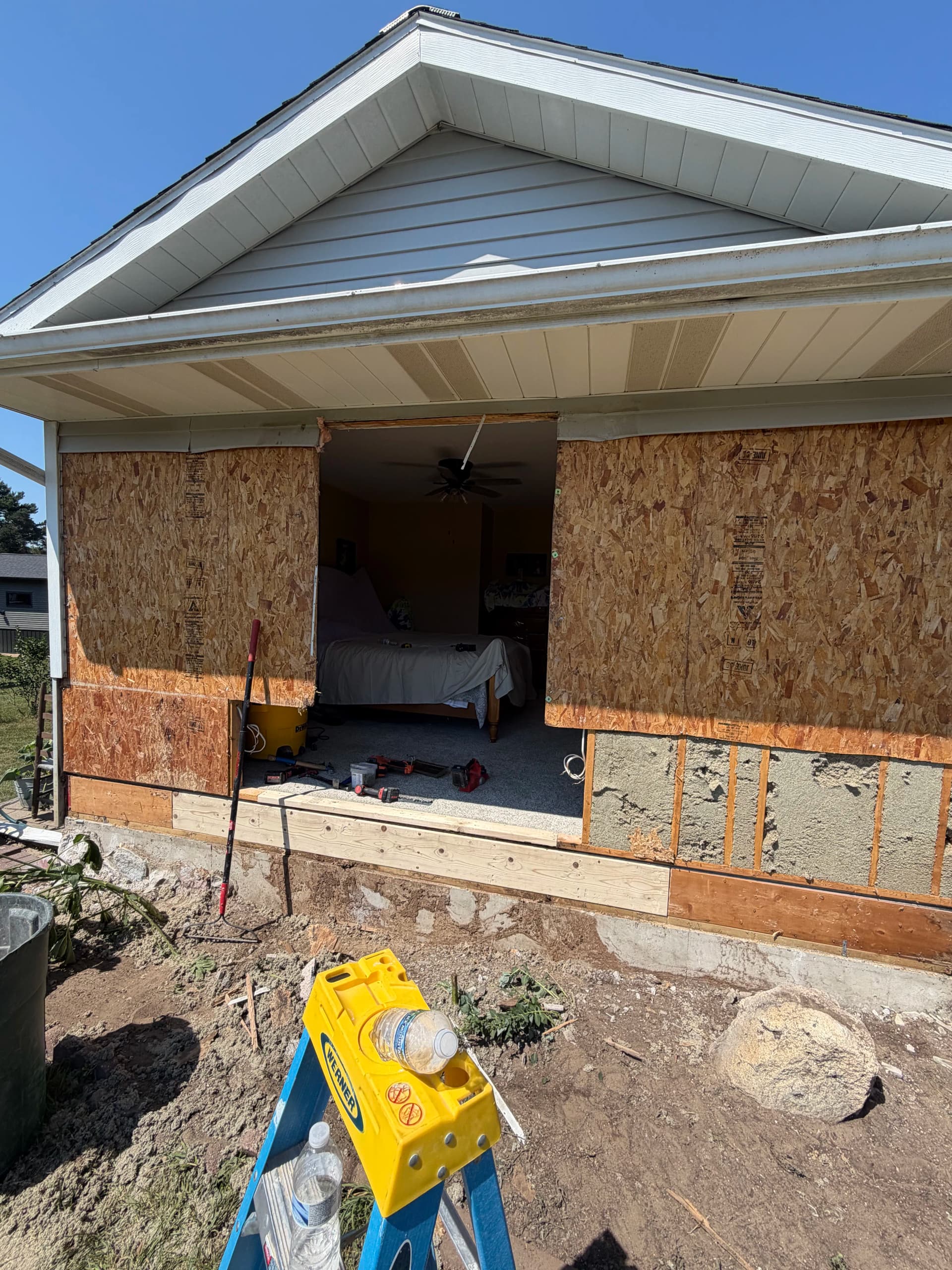 Rotted Wall Rebuilt From Scratch in Dorr image