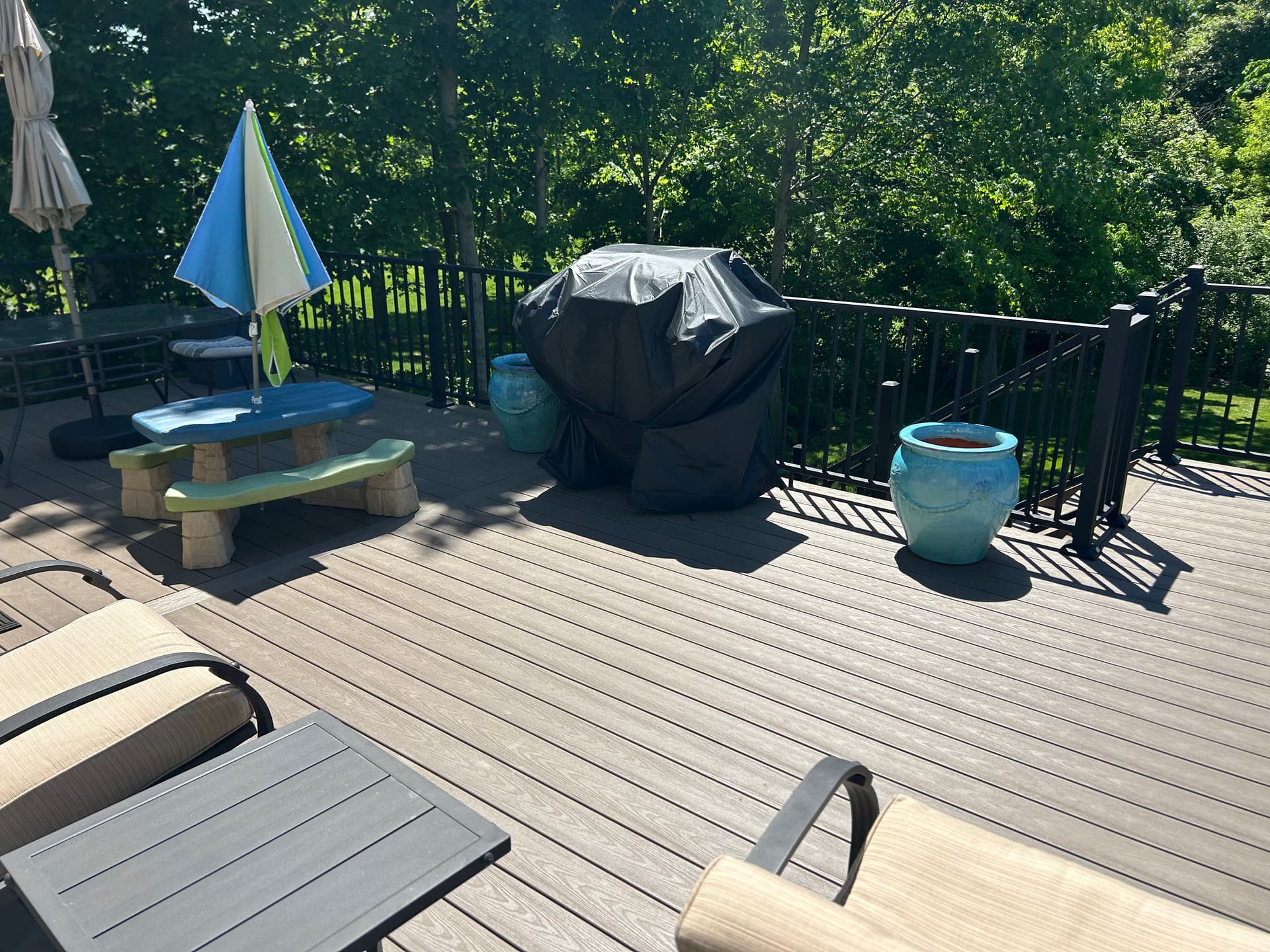 Gallery photos for Composite Deck Build in Zeeland Turns Backyard Into a Go-To Spot: Image #2