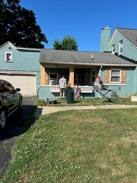 Deck Makeover and Lawn Care Mastery