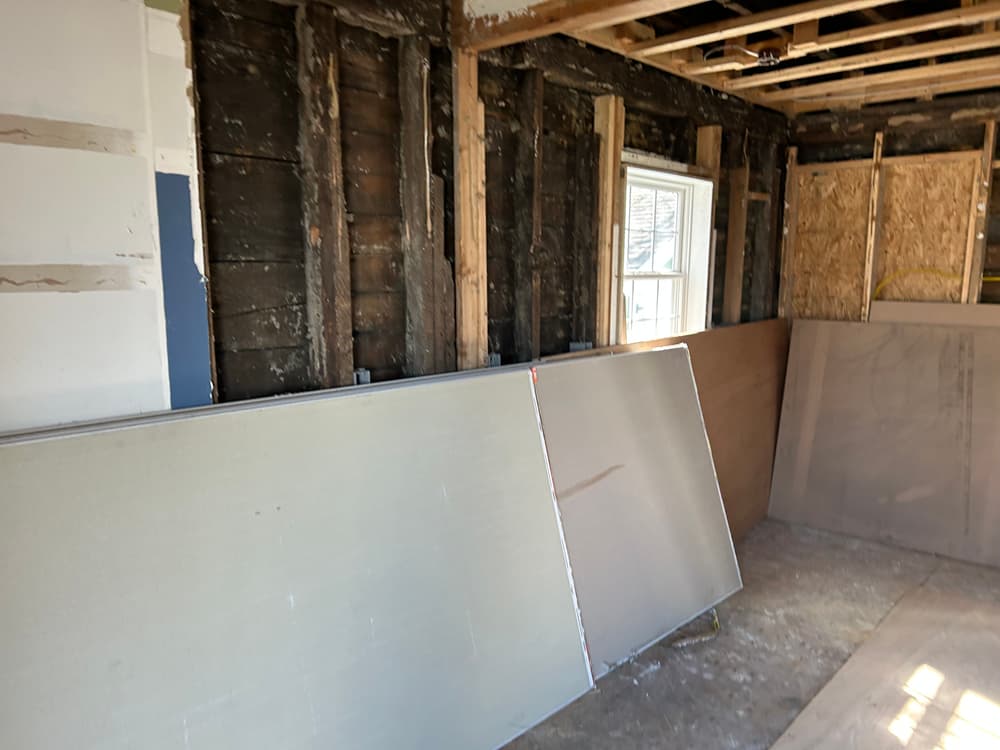 Gallery photos for Water Damage Kitchen Rebuild from the Studs Up in Grand Haven: Image #1